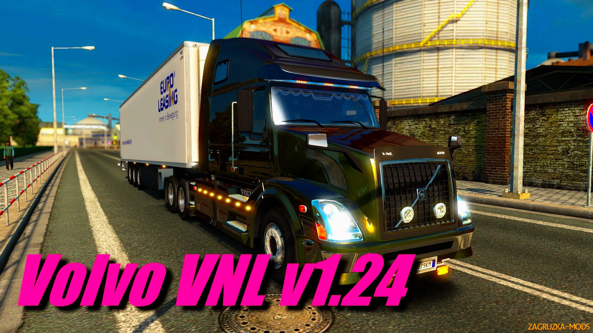 Volvo VNL 670 + Interior v1.24 for ETS 2