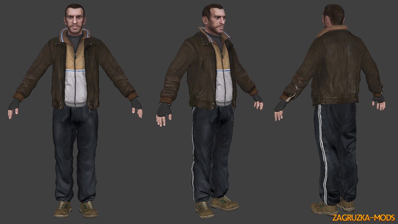 Niko Bellic Skin from GTA IV for CS:GO