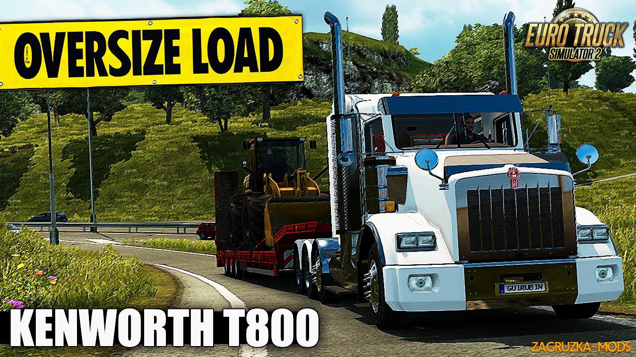 Kenworth T800 + Interior v2.2 (Final Edition) (1.22.x) for ETS 2