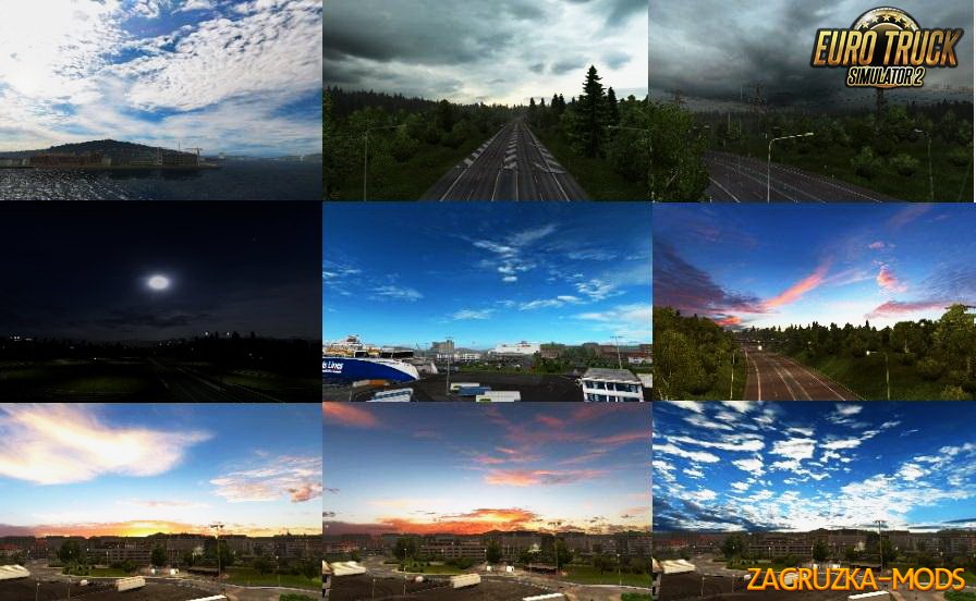 Piva Weather mod v2.0 (1.22.x) for ETS 2
