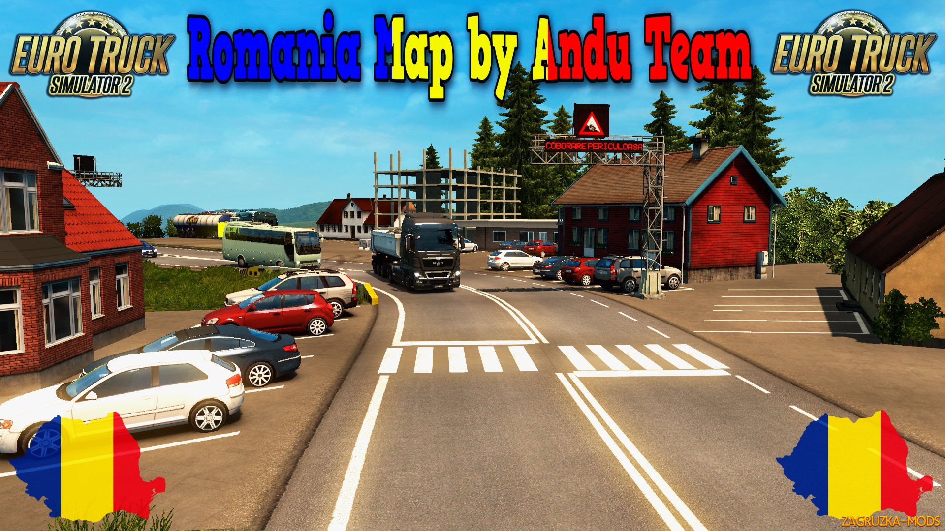 Romania Map v1.0.1a by AnduTeam for ETS 2