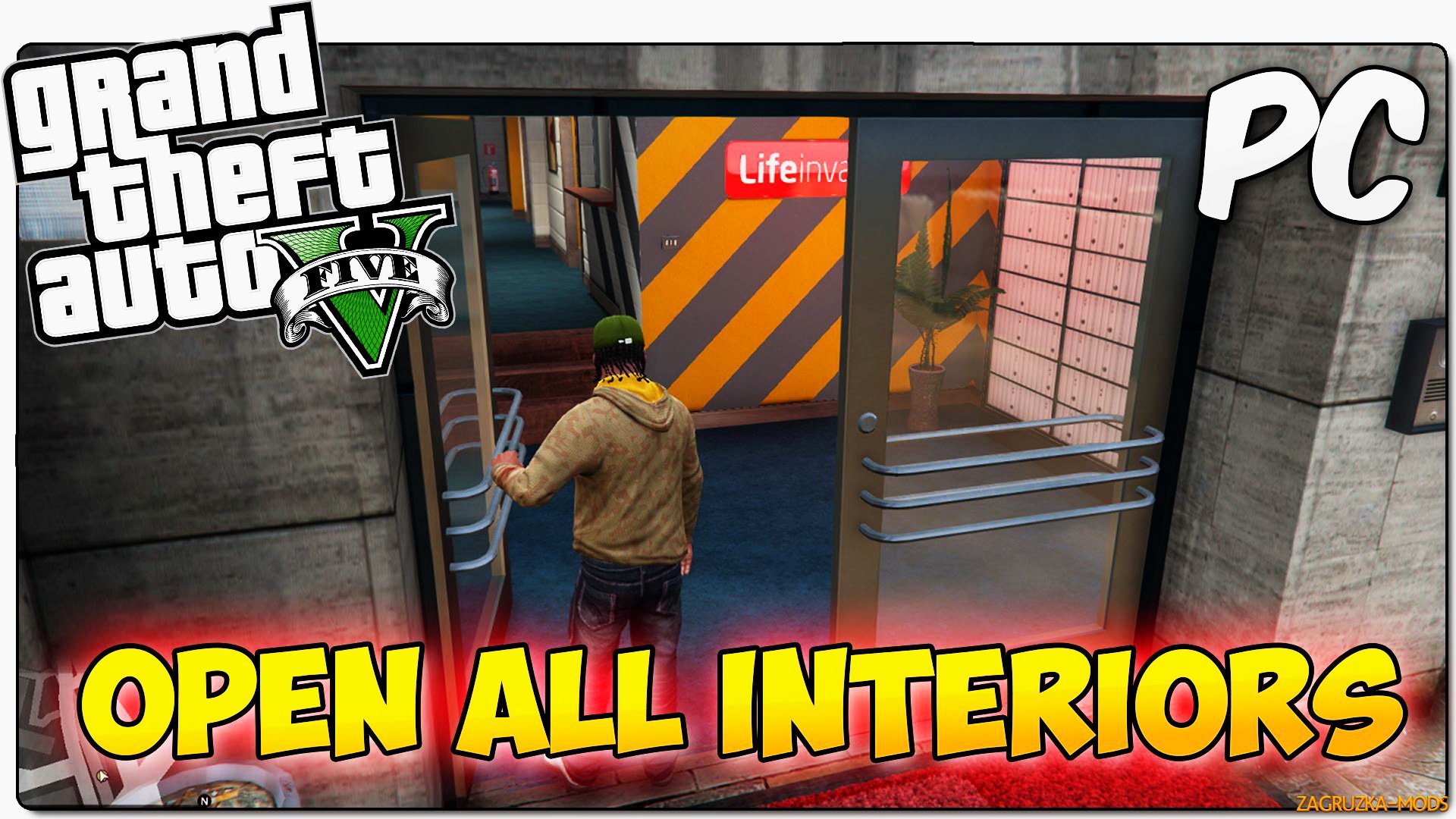 Open All Interiors Mod v4.0 for GTA 5