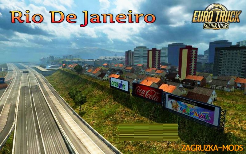 Map of Rio De Janeiro v1.0 for ETS 2
