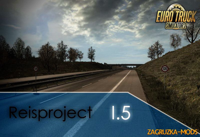 Reisproject Map 1.5 (1.22.x) for ETS 2