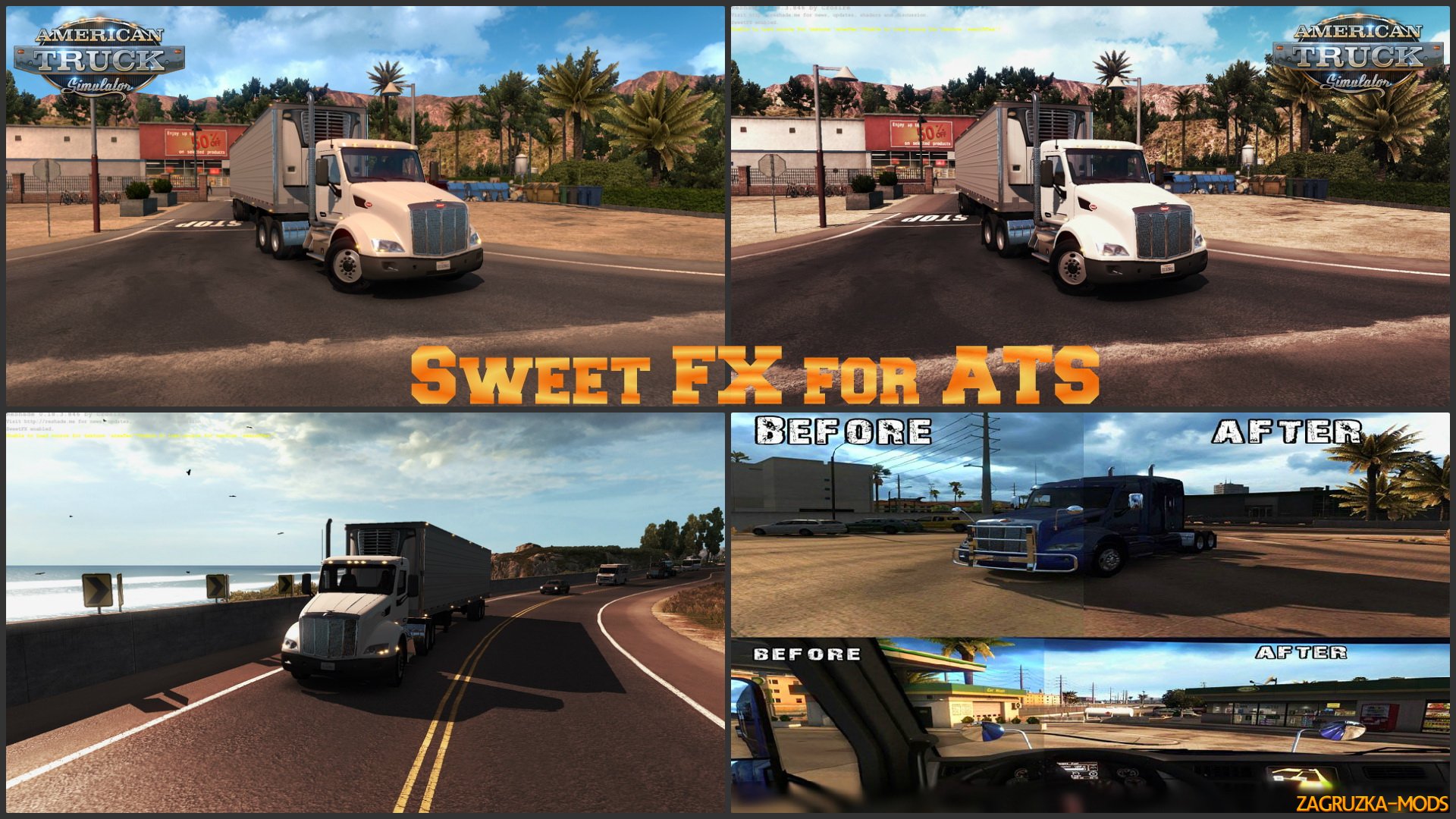 Sweet FX v1.0 by Crosire for ATS