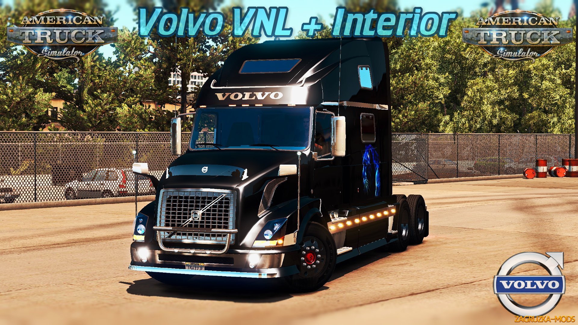 Volvo VNL + Interior v1.0 for ATS