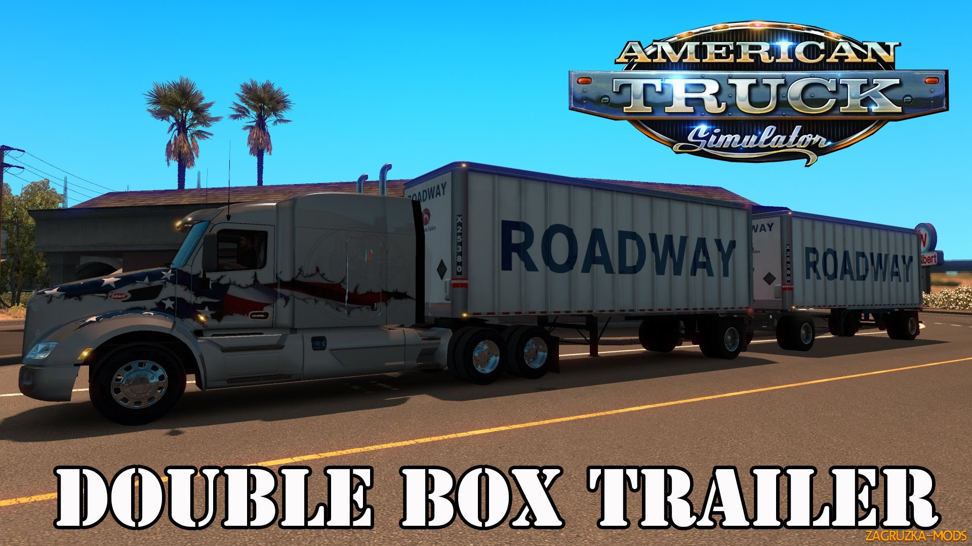 Double Box Trailer v1.0 for ATS