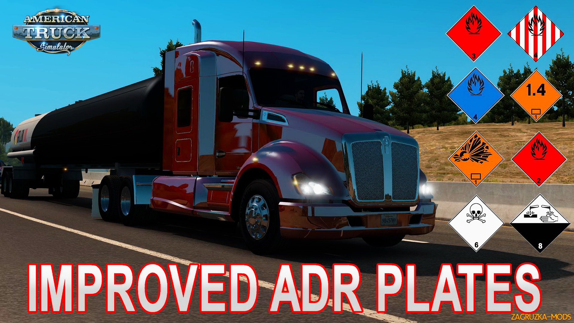 Improved ADR plates v1.0 for ATS