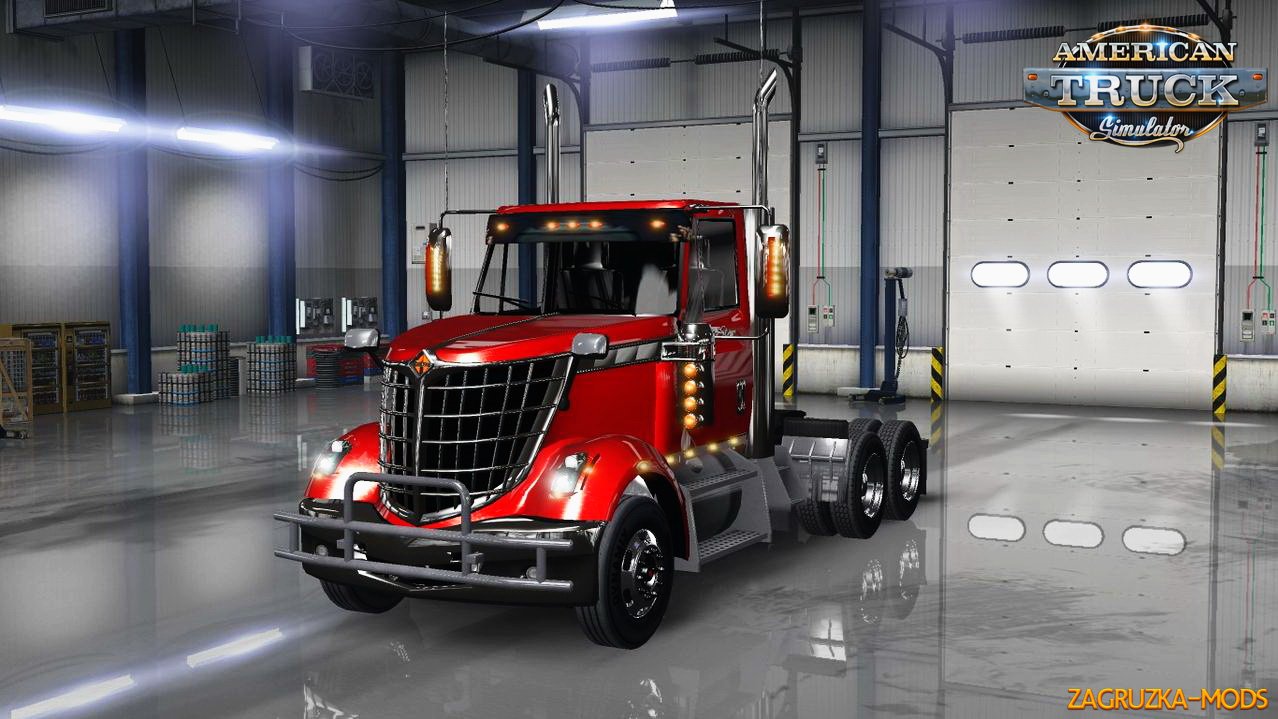 International Lonestar Day Cab + Interior v1.0 for ATS