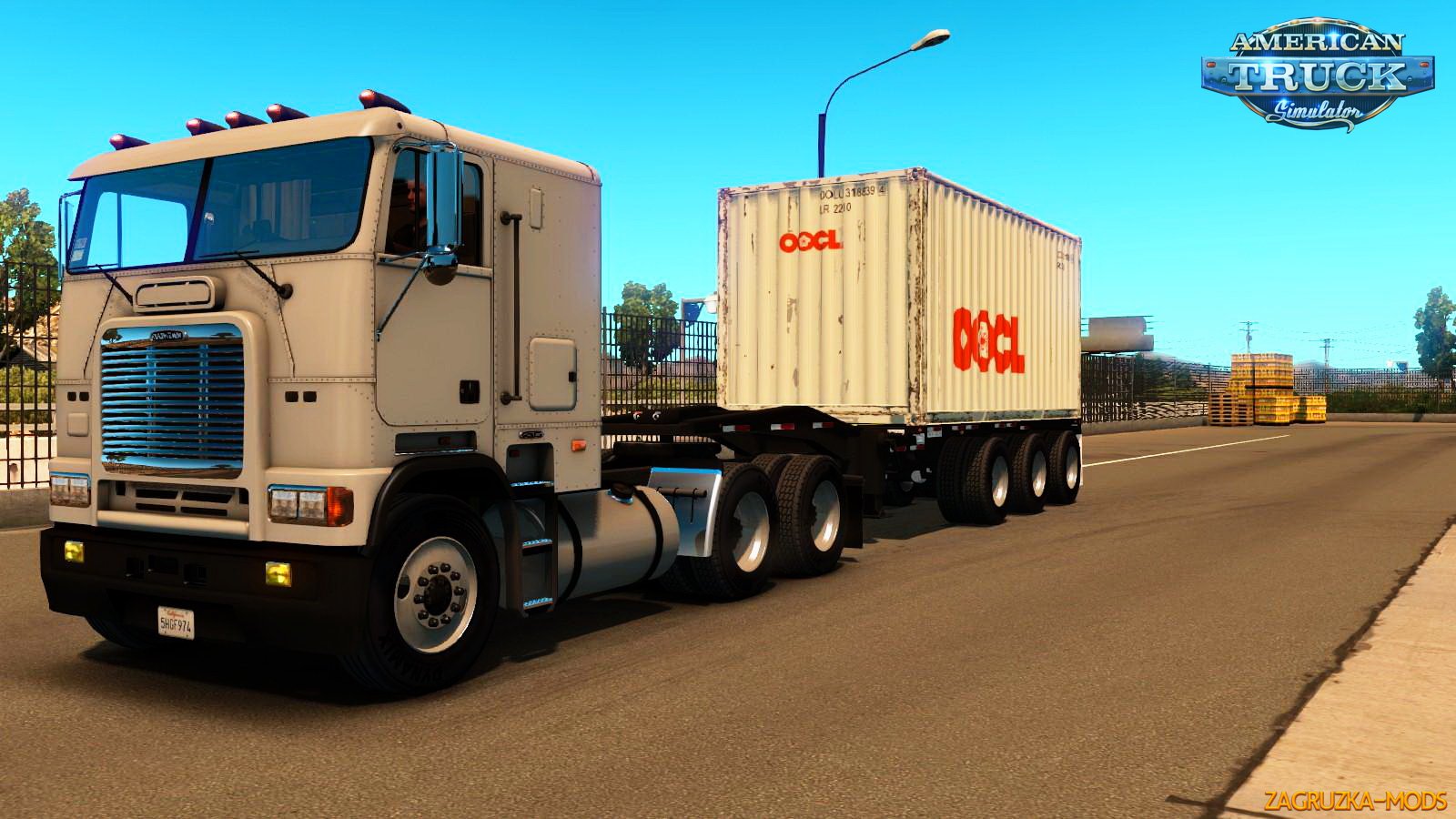 Trailer Container 20ft 3 Axles v1.0 for ATS