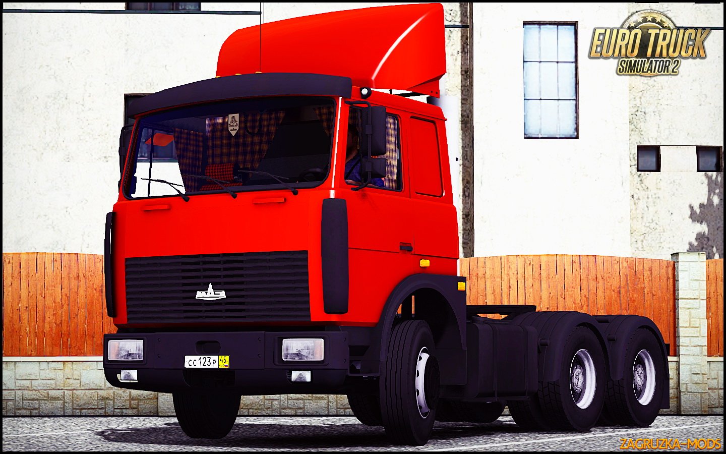 Maz 5432-6422 + Interior v5.0.3 for ETS 2