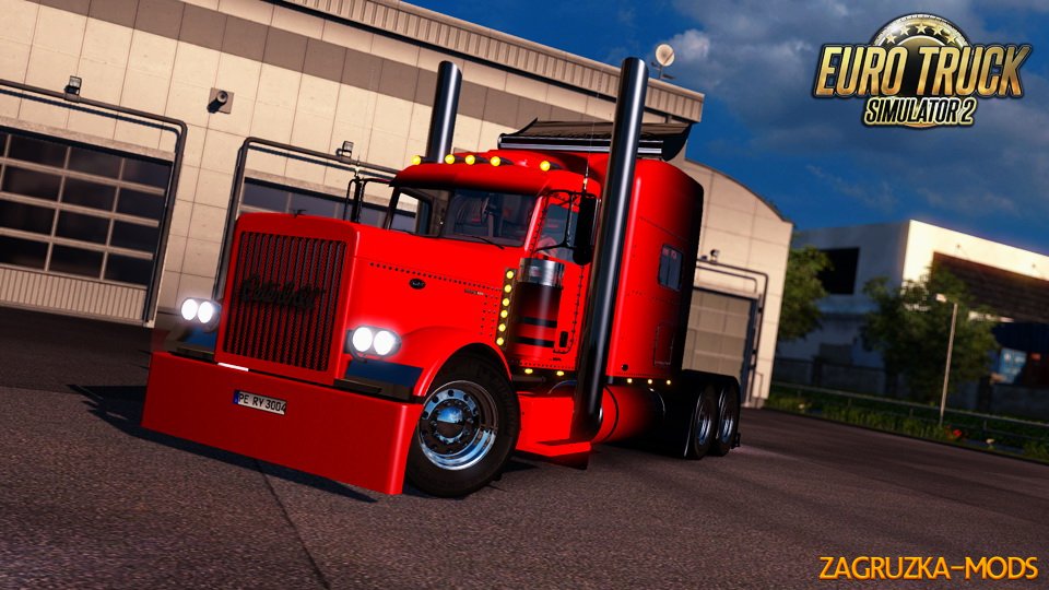 Modified Peterbilt 389 v1.12 for ETS 2