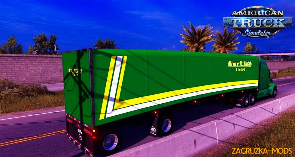 Trailer Mac Curtain Multiaxles v1.0 for ATS