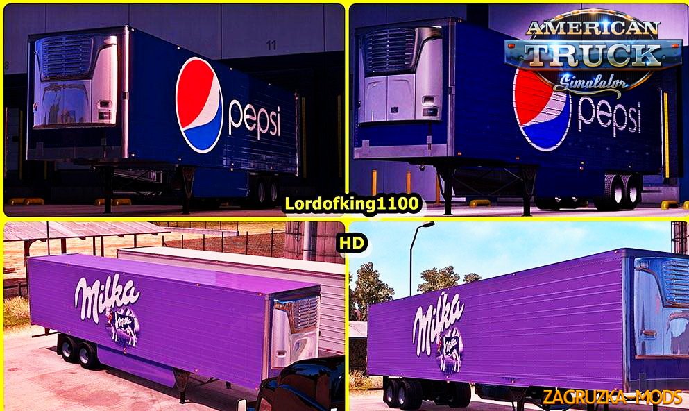 International Trailers Pack v1.0 for ATS