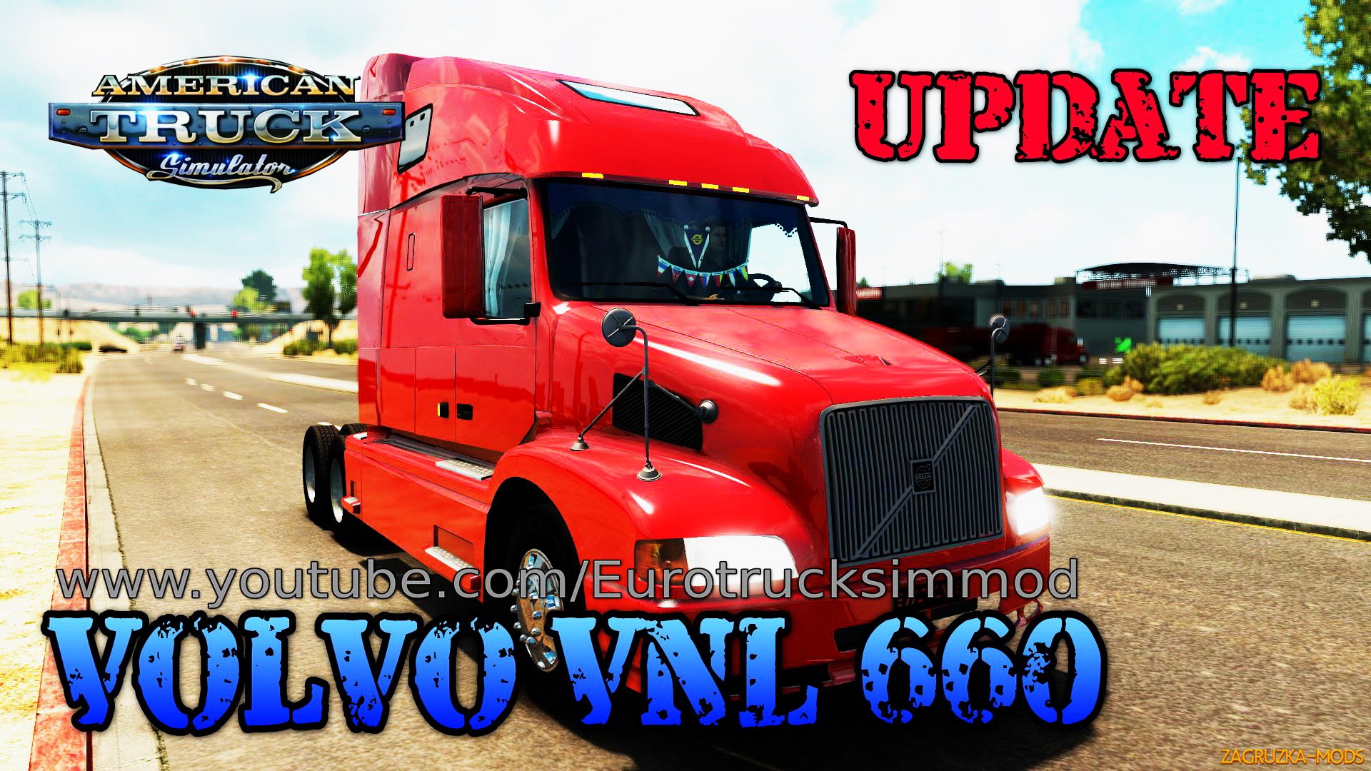 Volvo VNL 660 + Interior v2.3 (Updated) for ATS