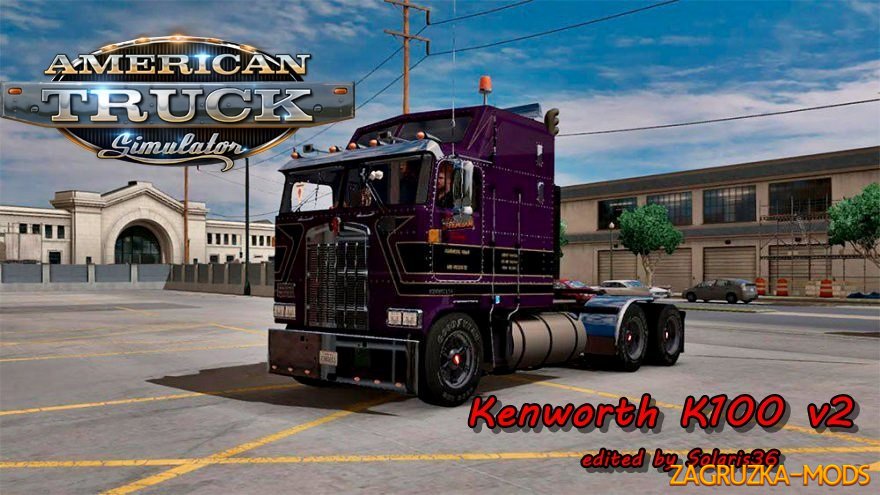 Kenworth K100 v2 (edited) by Solaris36 for ATS