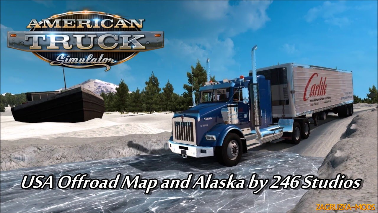 USA Offroad Alaska Map v1.2 for ATS