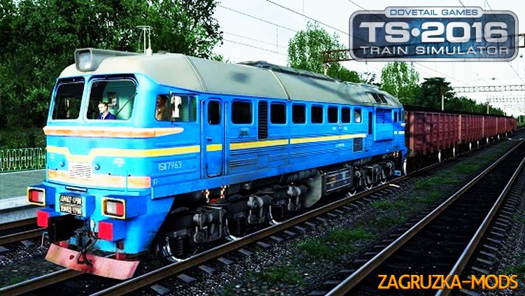 Diesel Locomotive DM62-1796 for TS 2016