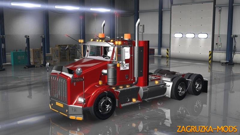 Kenworth T800 Colombia + Interior v1.0 for ATS