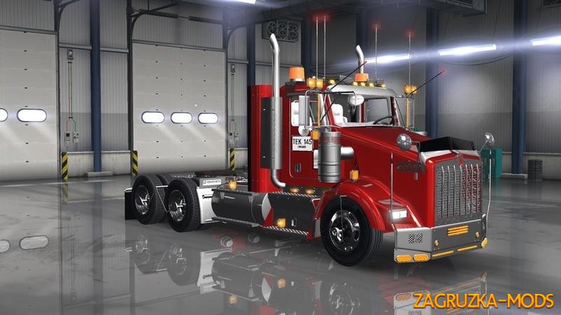 Kenworth T800 Colombia + Interior v1.0 for ATS