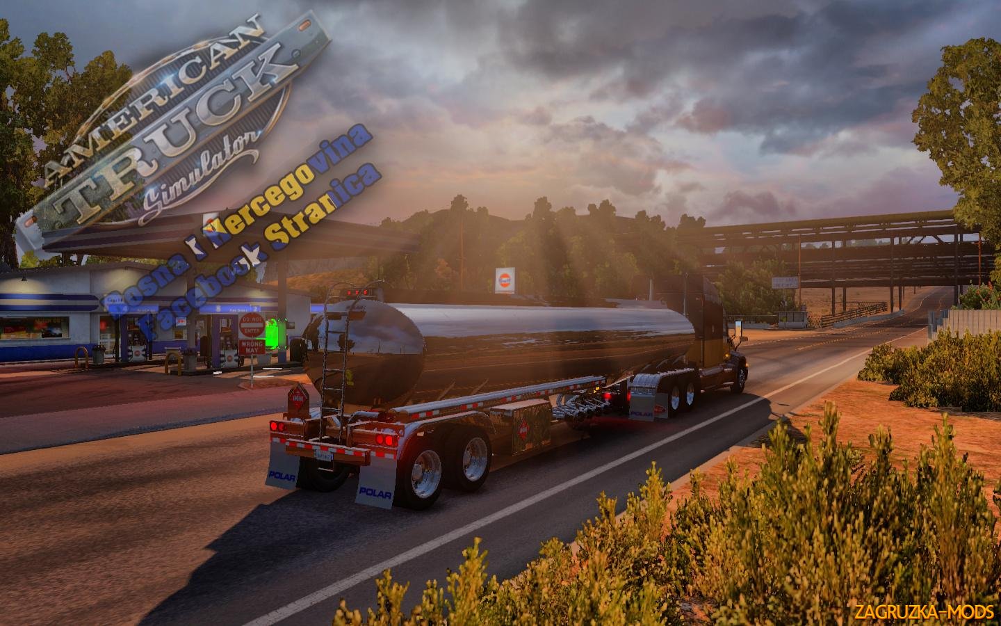 USA Fuel Tanker Trailer v1.0 for ATS