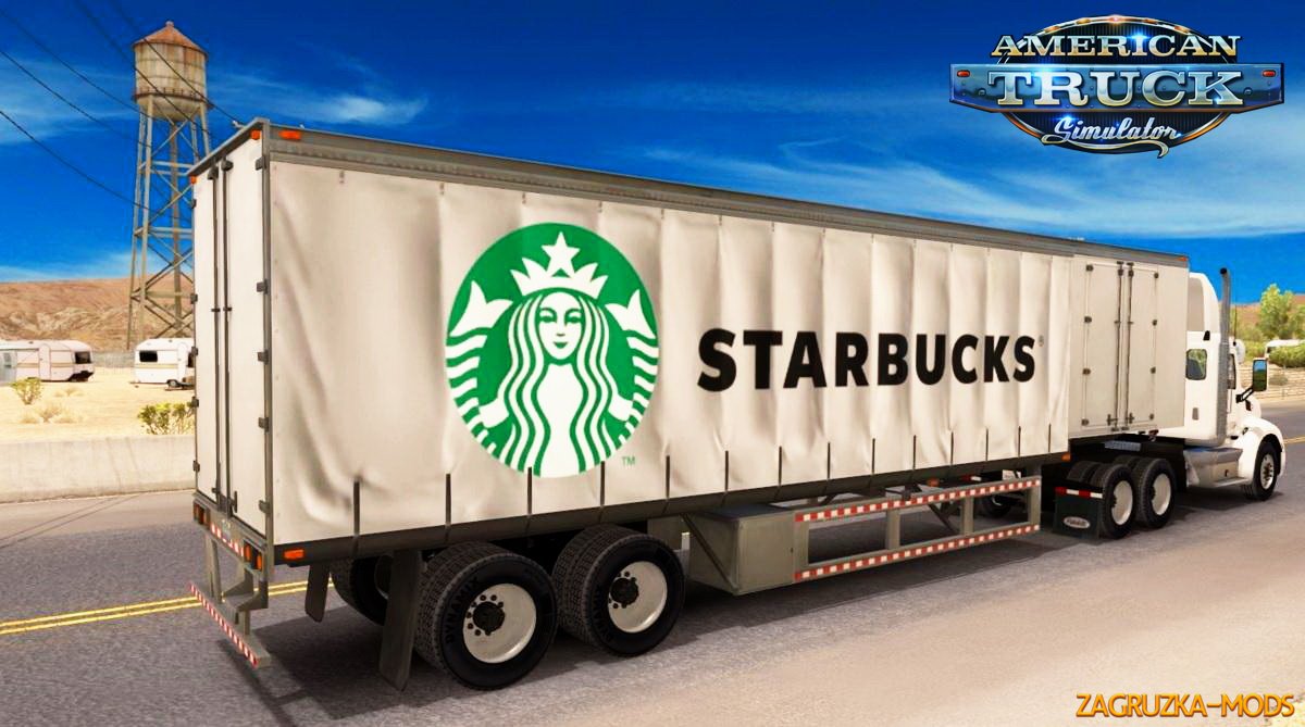 Starbucks Curtain standalone trailer v1.0 for ATS