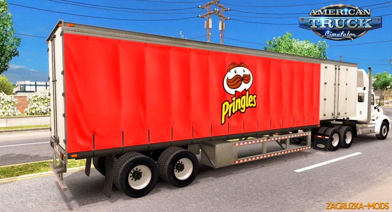 Pringles Curtain trailer v1.0 for ATS