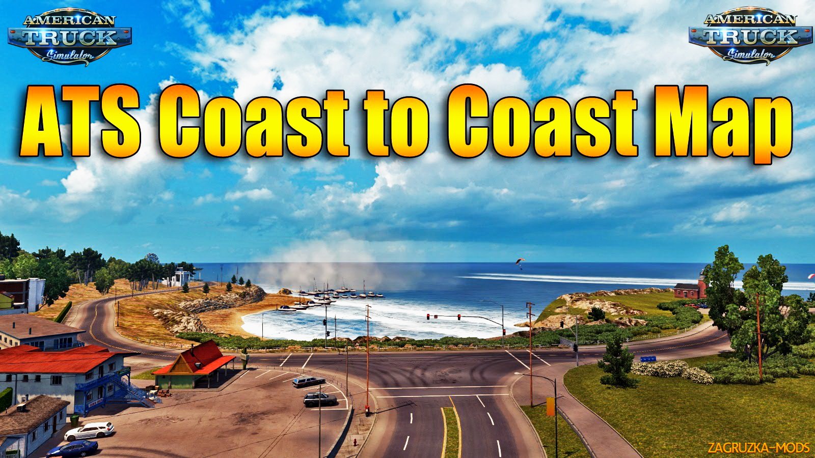 Coast to Coast Map v1.5 for ATS