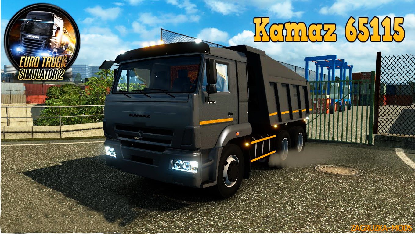 KamAZ 65115 + Interior v1.0 for ETS 2