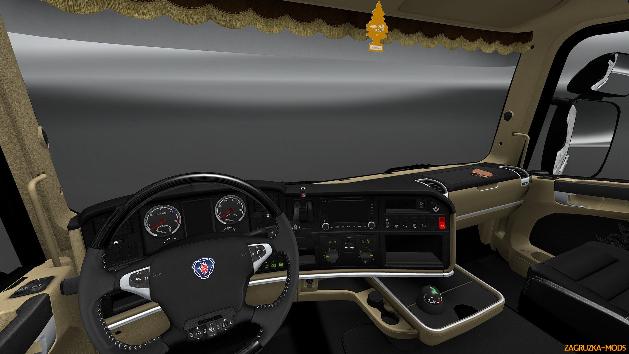 Scania trucks interiors & exteriors improvements pack v1.1