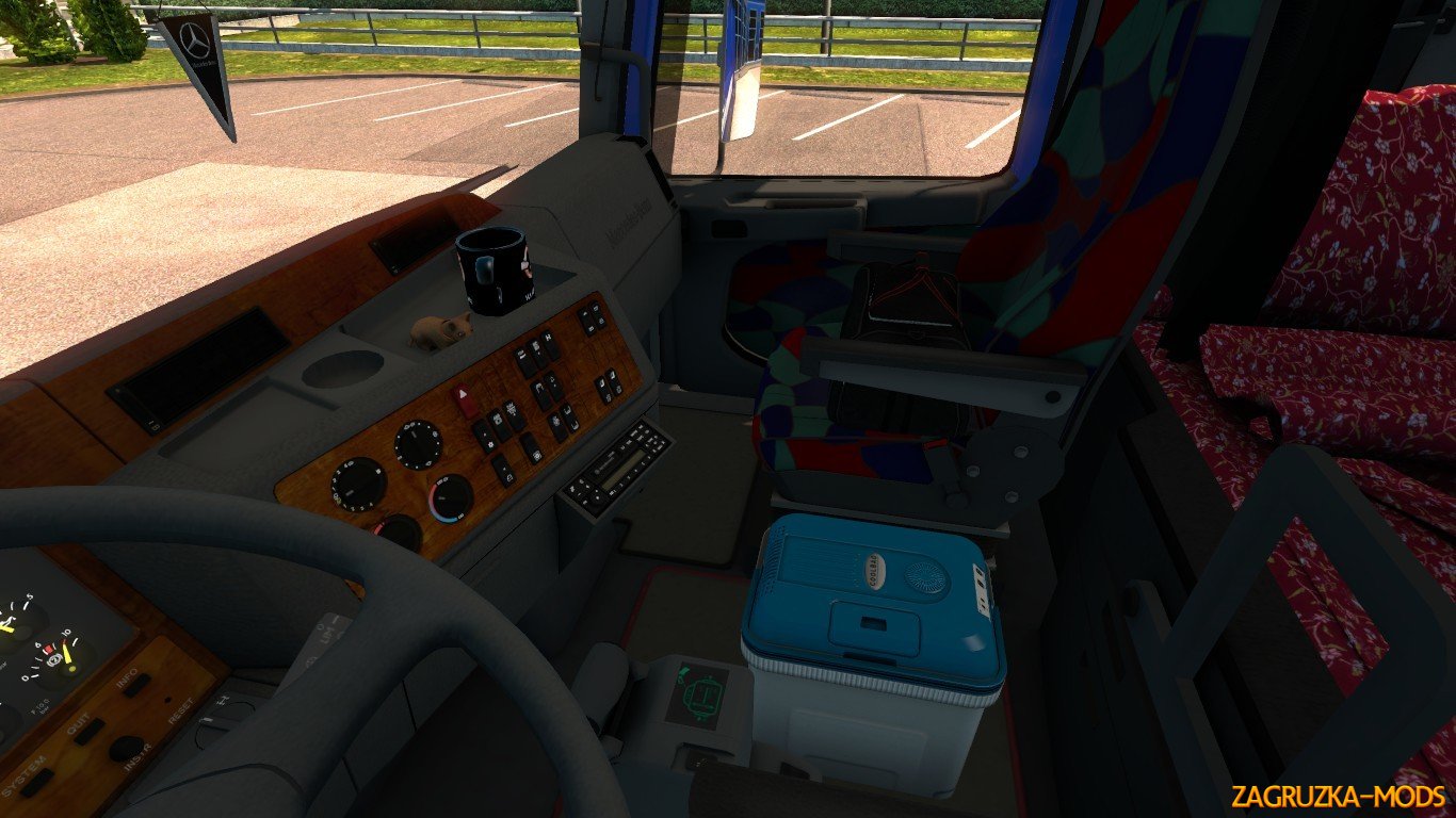 Mercedes-Benz Actros MP1 v2.5 (1.22.x) for ETS 2 Mercedes-Benz Actros MP1 v2.5 (1.22.x) for ETS 2