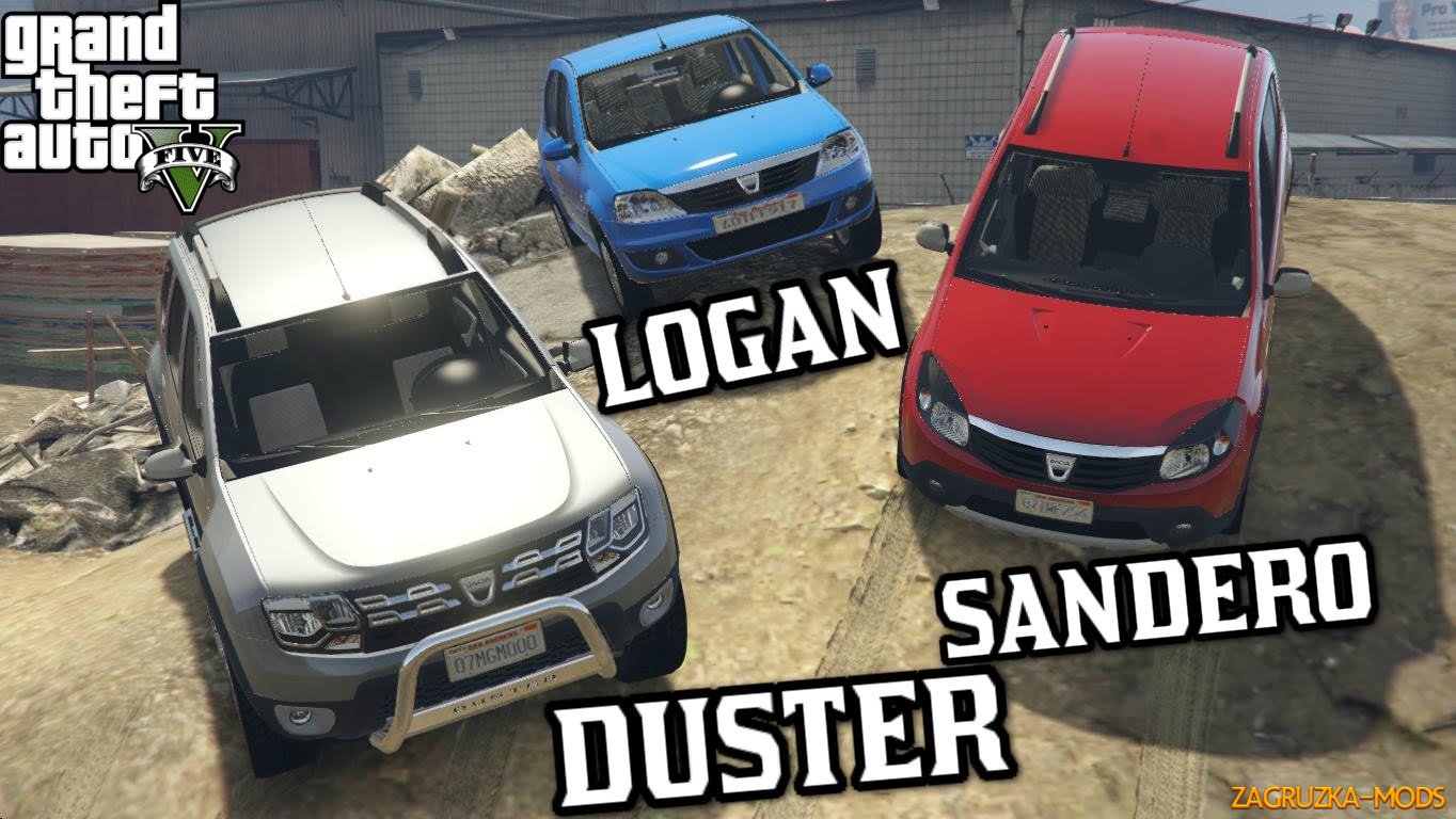 Dacia Cars Pack v1.0 for GTA 5