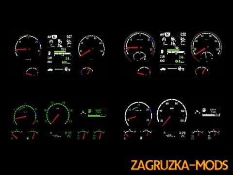 Scania R & Streamline RJL Reworked Dashboards