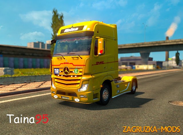 Mercedes Actros Mp4 V1.11 by Taina95