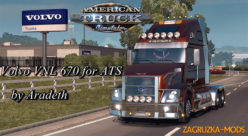 Volvo VNL 670 for ATS v1.4