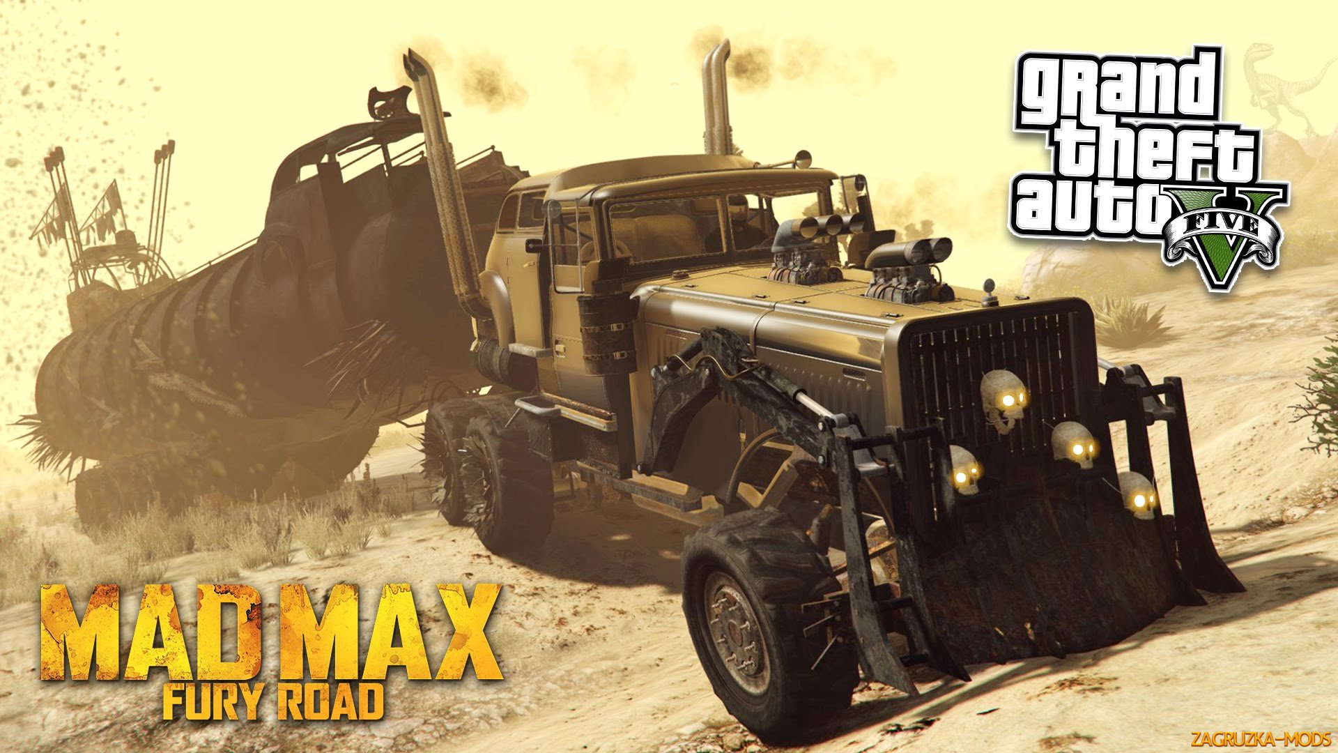 Warpack Mad Max - Fury Road Vehicles (Beta 9) for GTA 5
