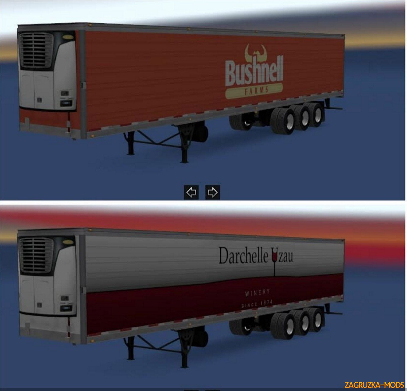 Reefer 3 Axles Trailers (Standalone)