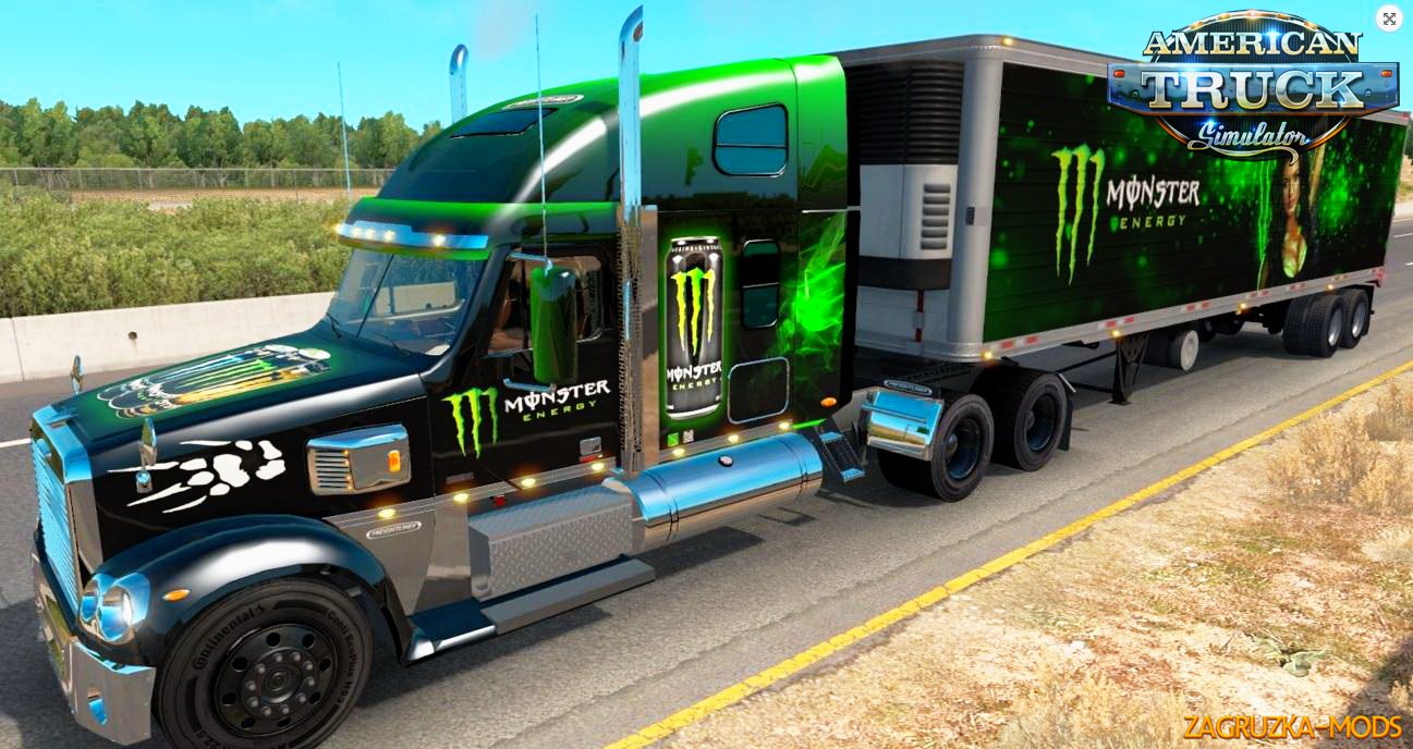 Monster Energy Combo Pack Skin v1.0 for ATS