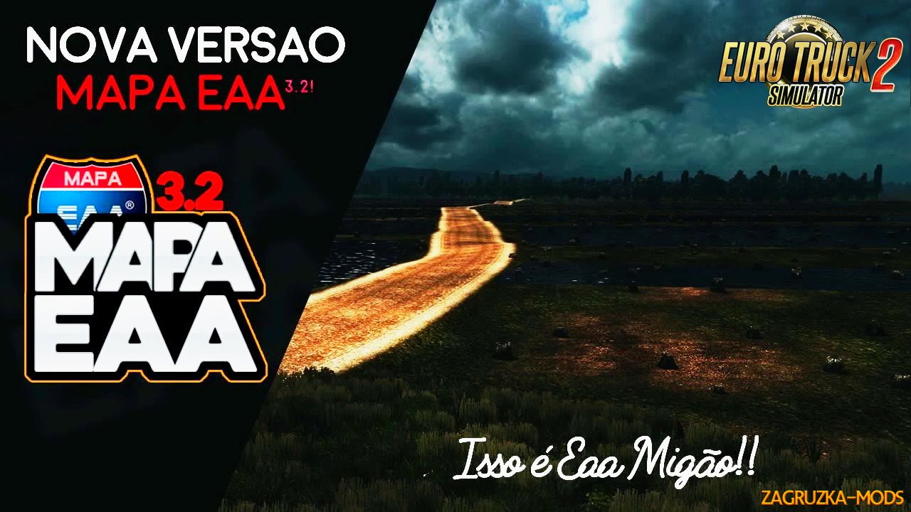 Brasil Map EAA Normal v3.2 for ETS 2