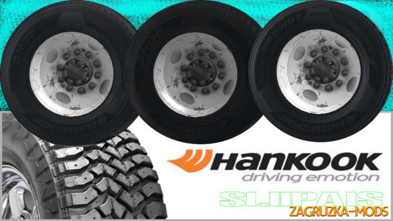 ATS-Hankook Truck Tires v1.0