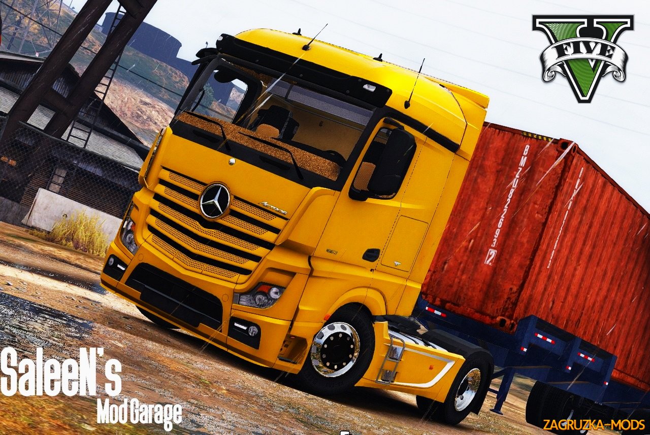 Mercedes-Benz Actros MP4 4x2 v1.0 for GTA 5