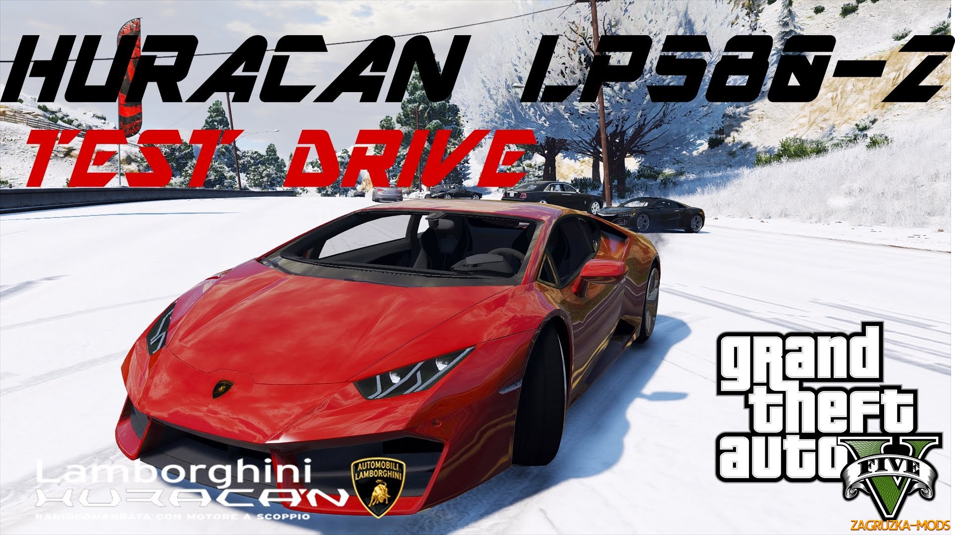 Lamborghini Huracan LP580-2 v1.1 for GTA 5