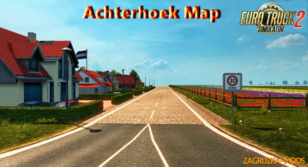 Achterhoek Map v1.1 by Basets2fan200 for ETS 2