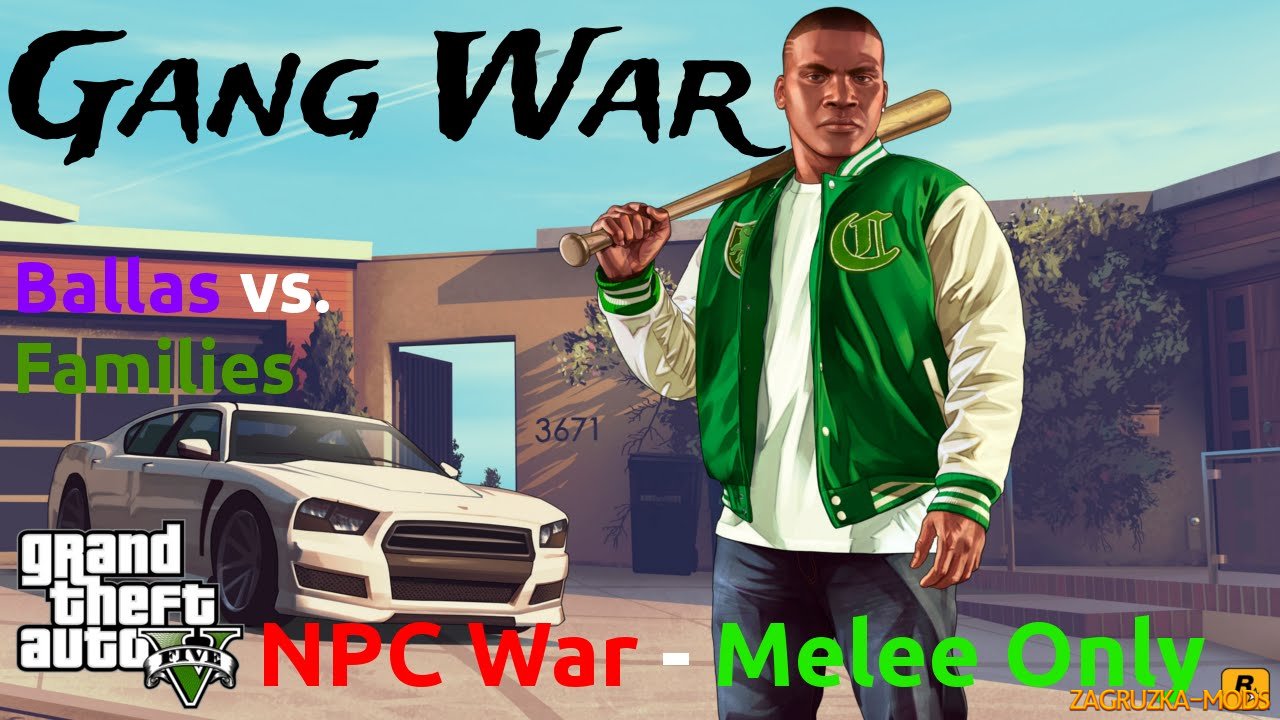 Gang War Mod v1.0 for GTA 5