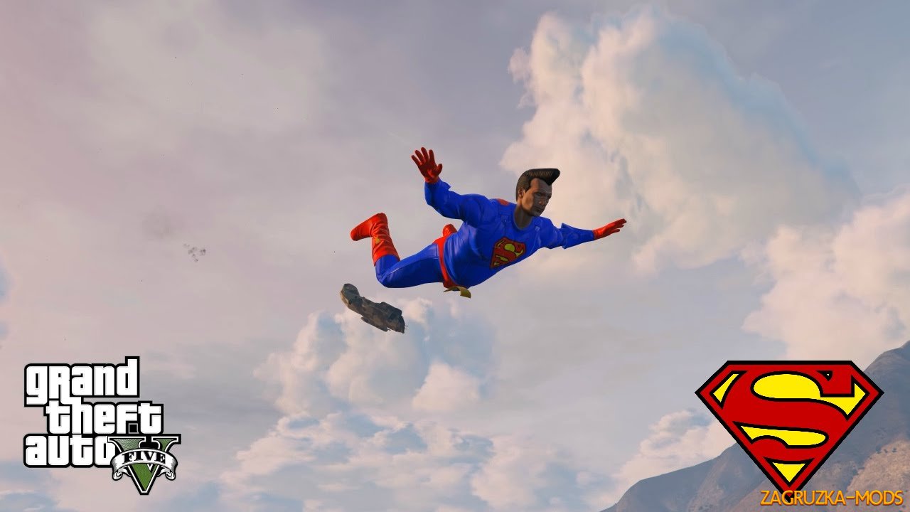 Superman Mod v1.2 for GTA 5
