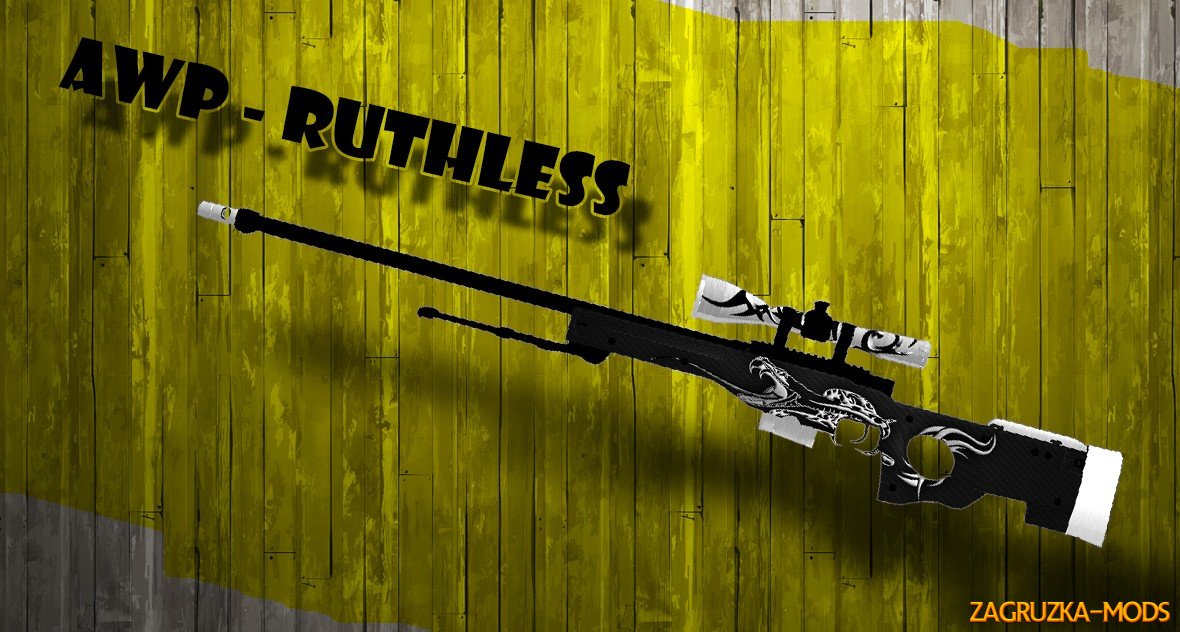 AWP Ruthless Skin for for CS:GO