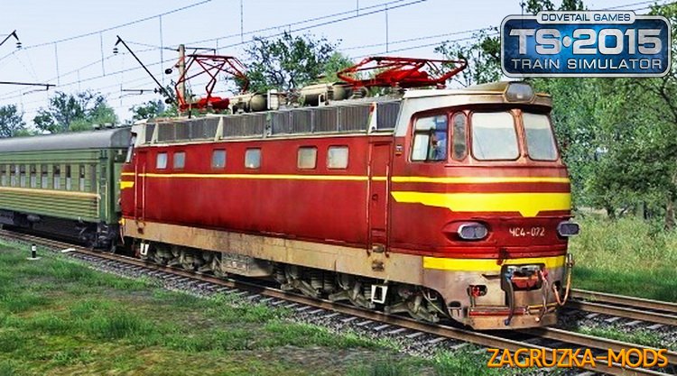 Electric Locomotive CHS4-072 for TS 2016