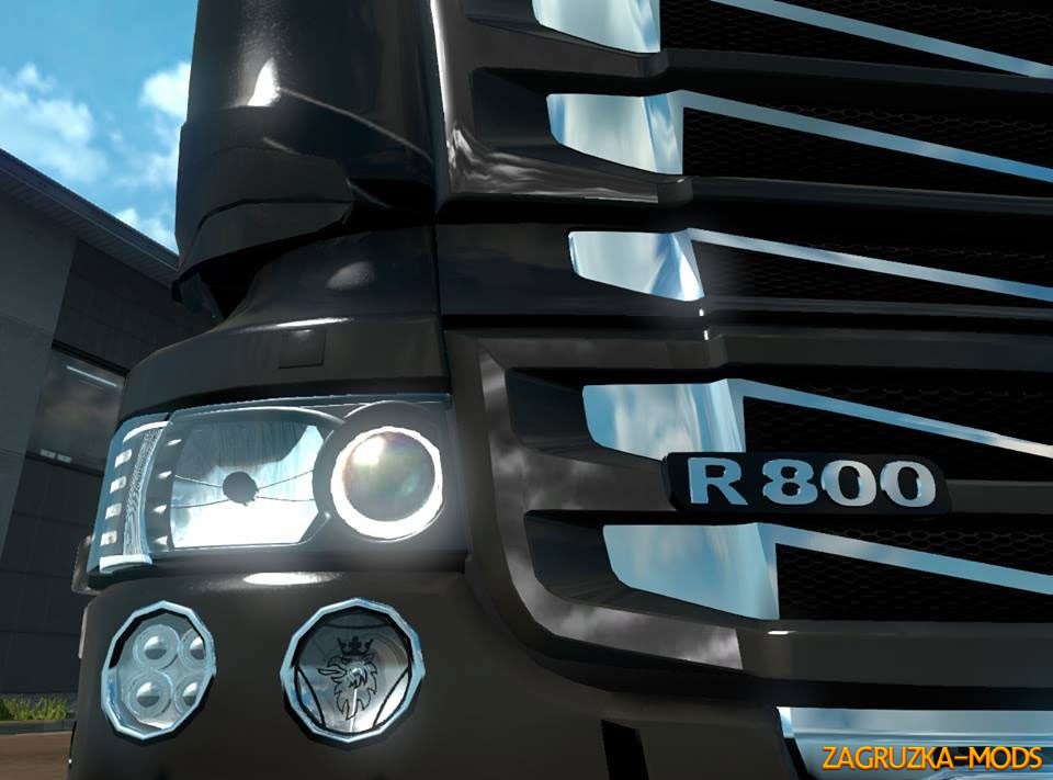 Fix Kriechbaum V8 Sound for Scania R800