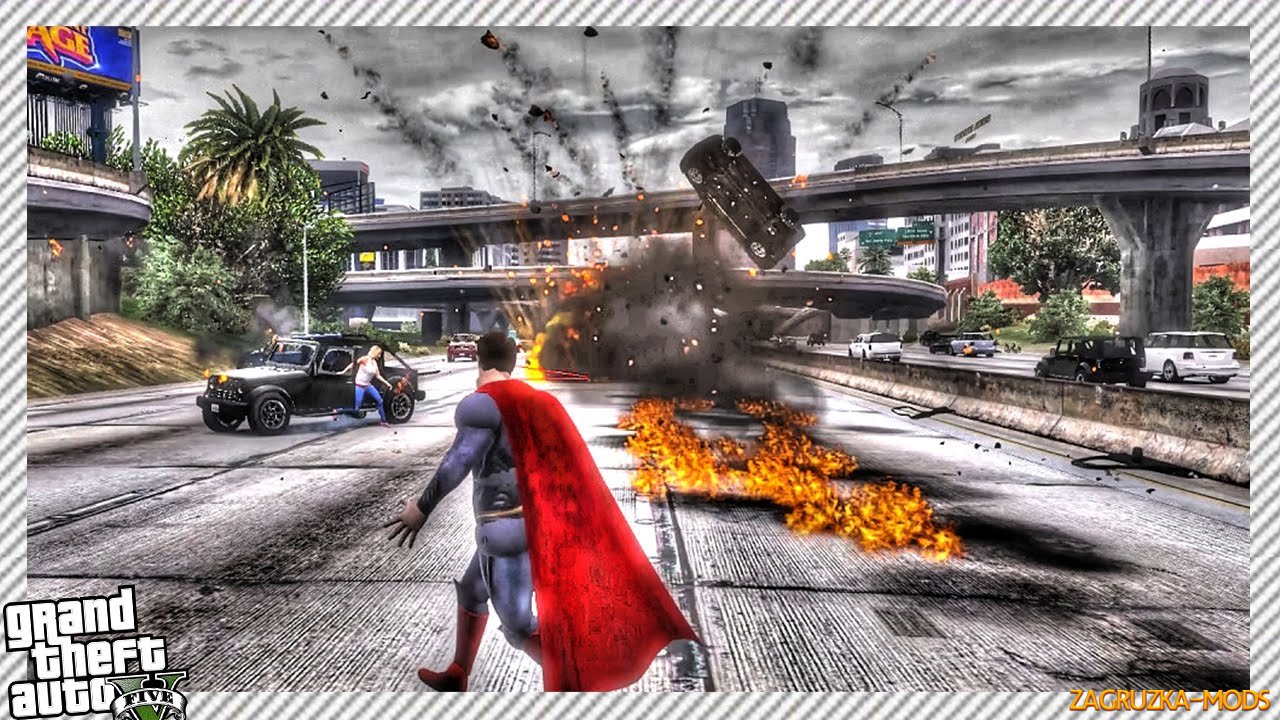 Superman Mod v1.2 for GTA 5