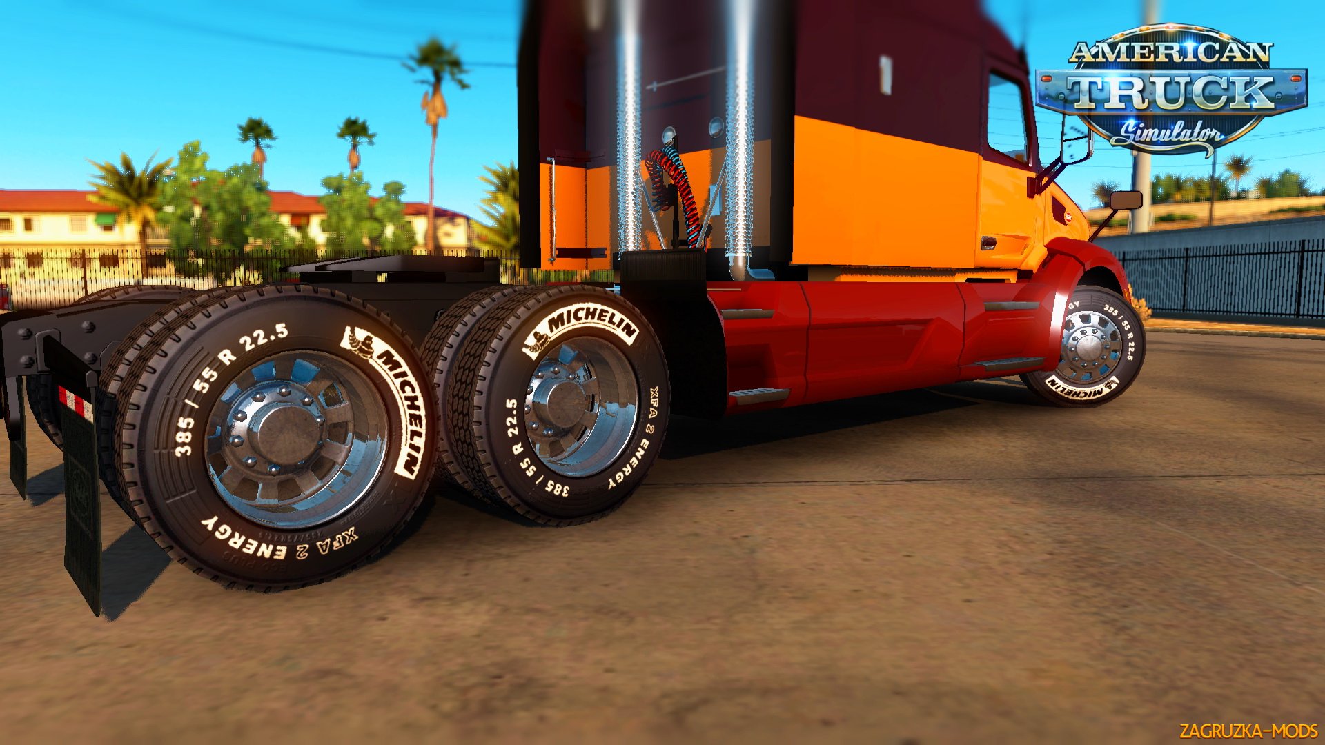 Michelin And Goodyear Tires Mod v1.0 for ATS